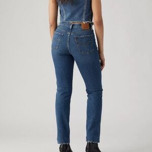 LEVI'S 501 STRAIGHT LEG JEANS size 25